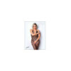 Bodystocking  en résille avec maille  large - Le Numéro 11 - Collection Bodystocking 